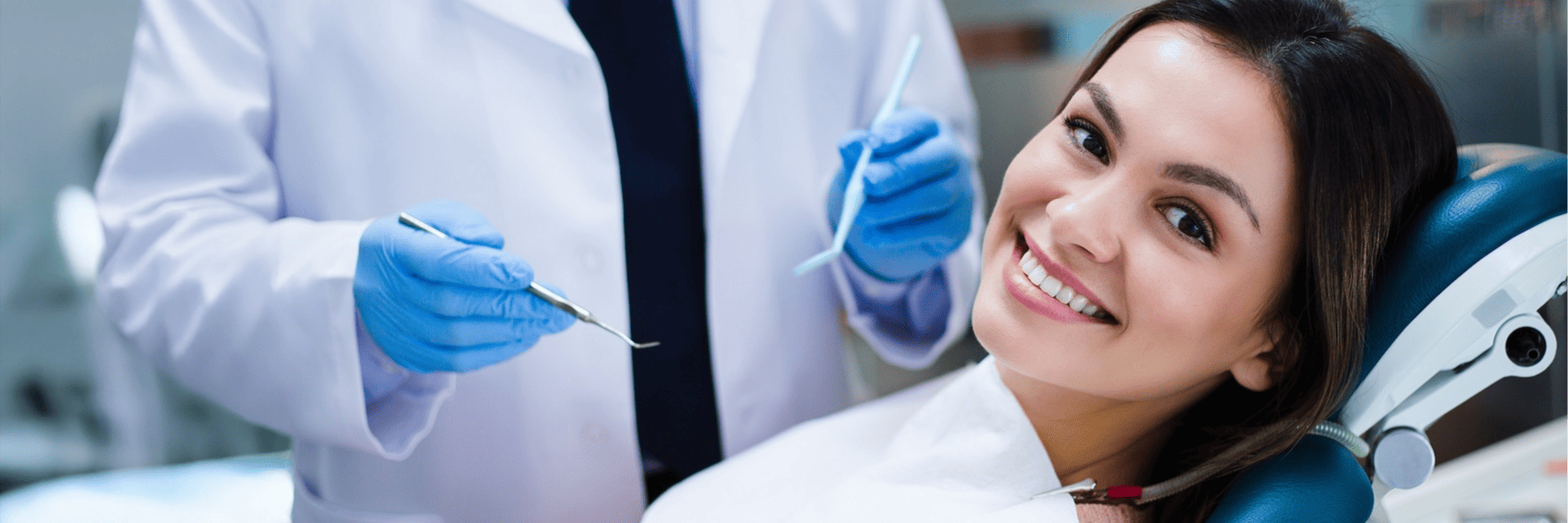 patient at dental cleaning in dillon, co